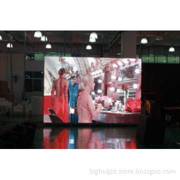 Custom Full Color  5500 CD/m2 Indoor SMD Led Display For St